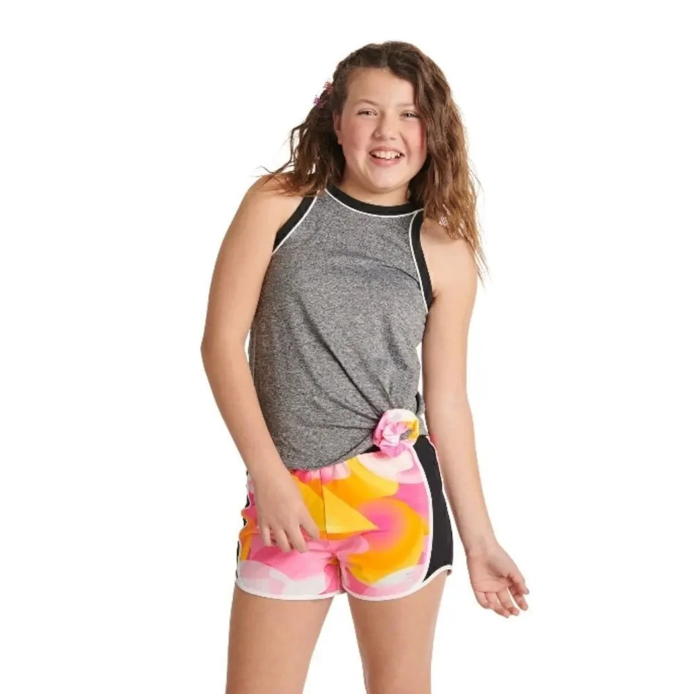 Justice Girls J-Sport Essential Active Tank Top Shirt Size 7/8